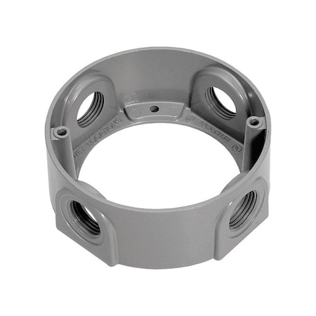 Sigma Engineered Solutions Extension Ring, NOVAL Accessory, Die-Cast Metal 14236